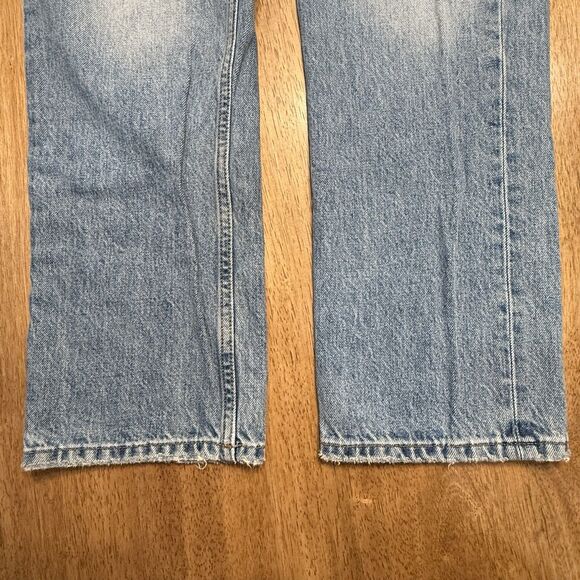 Everlane The Everybody Jean Womens Size E3 Short 29x29 Distressed Button Fly - Picture 10 of 14